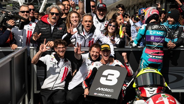 Simoncelli ringrazia Lunetta: “Gare del genere non fanno bene al cuore, ma al nostro sport sí”