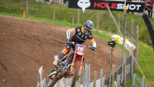 MX2: Lata fa la storia per Honda