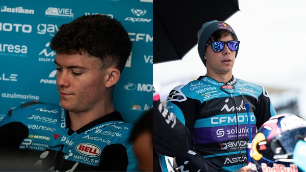 Moto2, il testa a testa per il miglior rookie tra Holgado e Alonso continua ad Aragon
