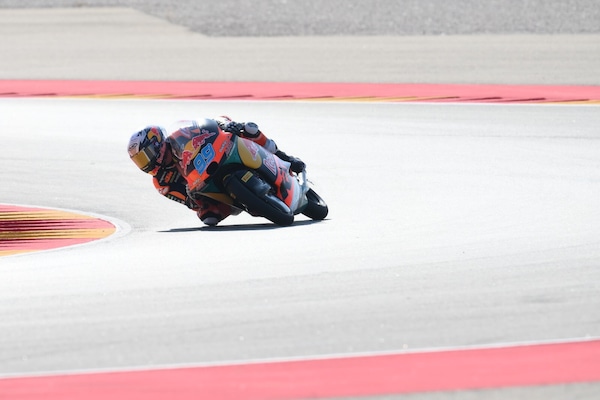 Moto3 Aragon, risultati Practice 2025: Rueda e Muñoz davanti a tutti