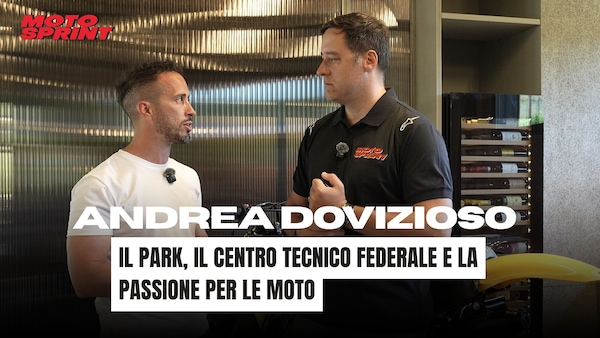 Intervista ad Andrea Dovizioso: il Park, il Centro Tecnico Federale e la passione per le moto