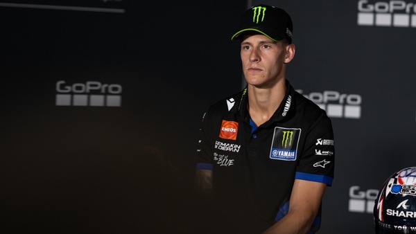 MotoGP Aragon, Quartararo: “Non mi sono divertito per niente, sentire la moto partire così fa paura”