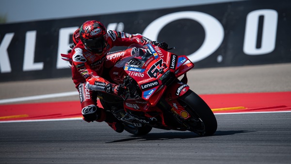 MotoGP, Bagnaia: “Anche con la nuova forcella abbiamo gli stessi problemi”