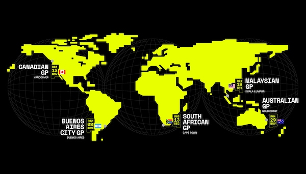 WSX: ecco il Calendario 2025