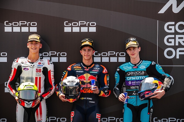 Moto3, risultati qualifiche GP Aragon 2025: Rueda pole da record, Lunetta secondo