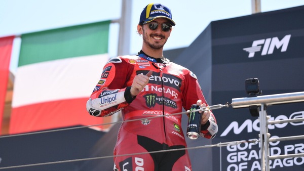 MotoGP, Bagnaia: "Ho cambiato il disco freno: non sono ancora al 100%, ma strada giusta"