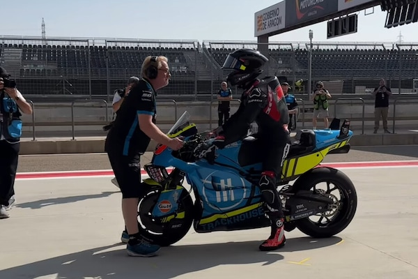 MotoGP: prima uscita per Manu Gonzalez in sella all'Aprilia RS-GP