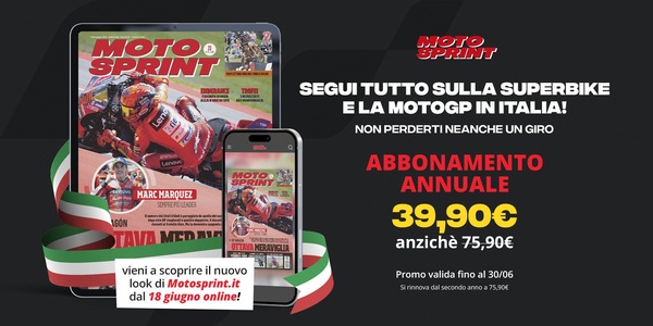Motosprint in edicola: un nuovo look per non perdere nessuna notizia di MotoGP e SBK