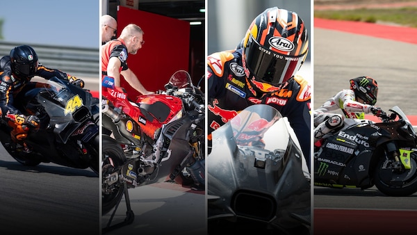 Test Aragon, tra aerodinamica e alettoni: cosa c'è di nuovo in MotoGP