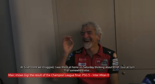MotoGP, Marquez prende in giro Dall’Igna sulla sconfitta dell’Inter in Champions League