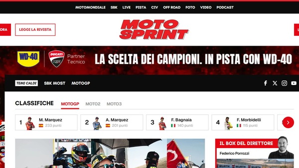 IL BOX DEL DIRETTORE - UN NUOVO SITO AL PASSO CON I TEMPI