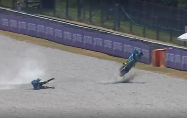MotoGP Mugello, brutto incidente di Fernandez: moto distrutta