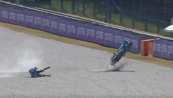 MotoGP Mugello, brutto incidente di Fernandez: moto distrutta