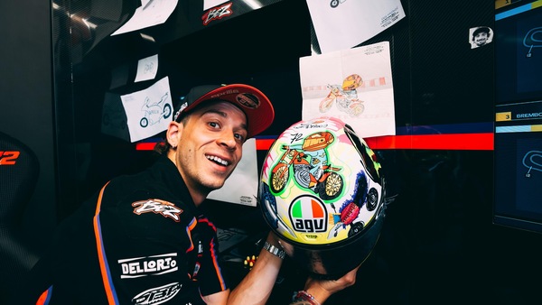 MotoGP, “Caschi per il Cuore” l'iniziativa a cui ha aderito Marco Bezzecchi al Mugello