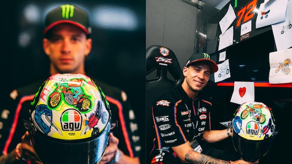 MotoGP, Bezzecchi al Mugello con l'iniziativa benefica "Caschi per il Cuore"