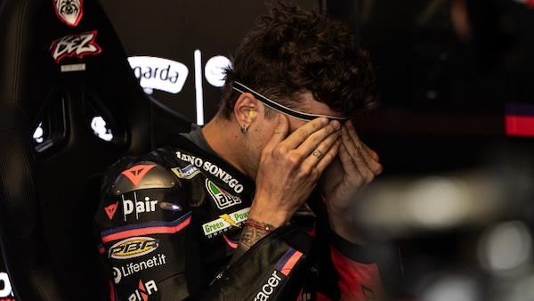 MotoGP, Bezzecchi: "Bella gara con un po’ di bagarre. Peccato per l'ala rotta, mi sono dovuto adattare"