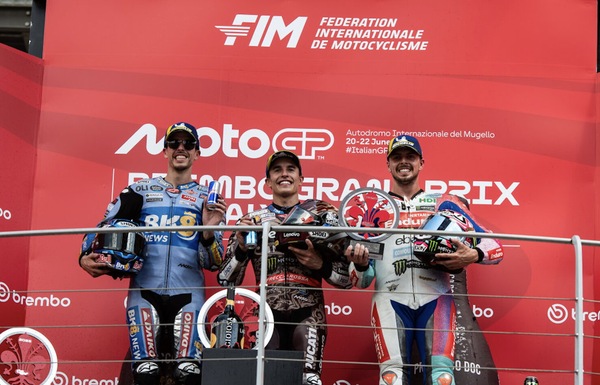 MotoGP, Dall’Igna sul Mugello: “Ennesimo capolavoro di Marquez, Bagnaia ha dato tutto”