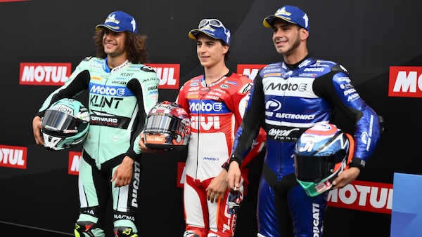MotoE, GP Olanda: Casadei conquista la pole ad Assen, 2° Mantovani