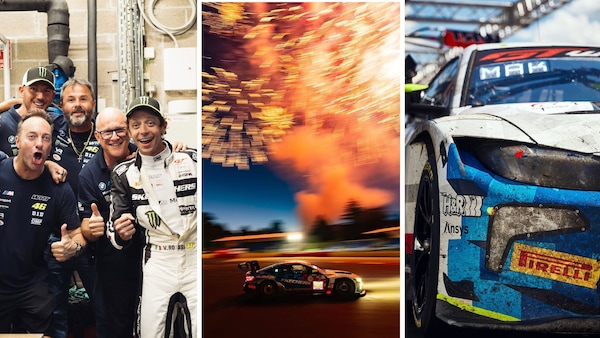 Tra sudore e insetti sull'auto, ecco il dietro le quinte della 24 SPA di Valentino Rossi