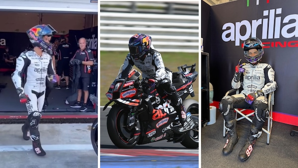 MotoGP, Jorge Martin prepara il ritorno: tutte le foto del test a Misano