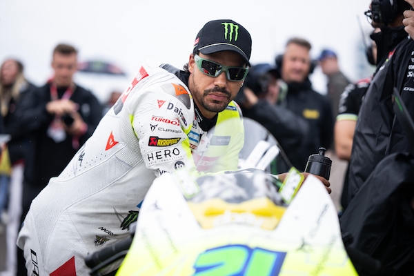 GP Germania: forte contusione alla clavicola sinistra per Morbidelli