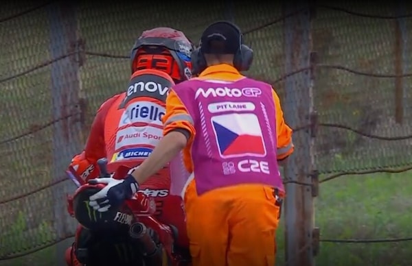 MotoGP, problema tecnico per Marc Marquez: preoccupazione nel box Ducati