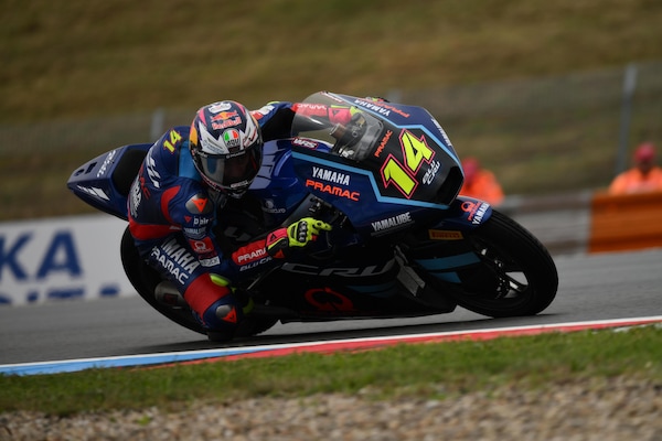 Moto2 Brno: Tony Arbolino guida la prima sessione, quarto Celestino Vietti