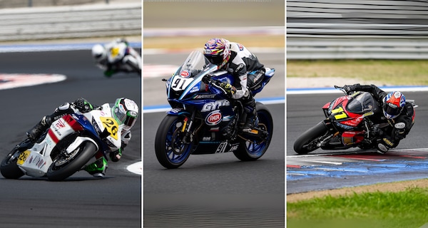 Primo assaggio di Sportbike per Vannucci e Ercolani, Gennai sulla CBR600RR