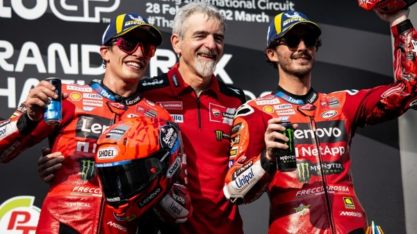 MotoGP, Dall'Igna: "Firmerei subito su un titolo a testa con Marquez e Bagnaia" | ESCLUSIVA