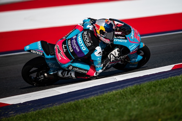 Moto3, Quiles al comando nelle FP2 in Austria. Quinto Foggia