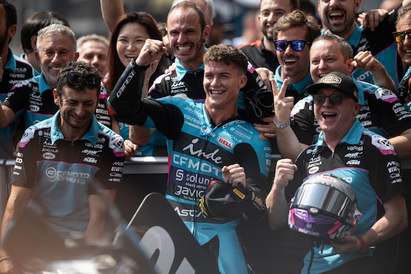 Moto2, Holgado: “Obiettivo podio raggiunto, ma non me l'aspettavo su questa pista"