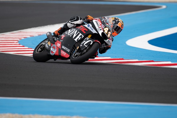 Moto2 Ungheria: Aron Canet risale e si prende le libere del sabato, terzo David Alonso