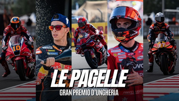 MotoGP Ungheria, pagelle: Marquez fuori dalla norma, Bagnaia in crisi, Marini convincente