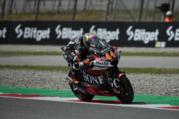 Moto2 Barcellona: Aron Canet si prende il venerdì precedendo Daniel Holgado e Jake Dixon