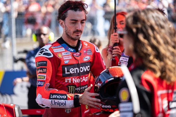 MotoGP, Bagnaia: "Da ora fino al resto della stagione non voglio toccare più nulla sulla moto"