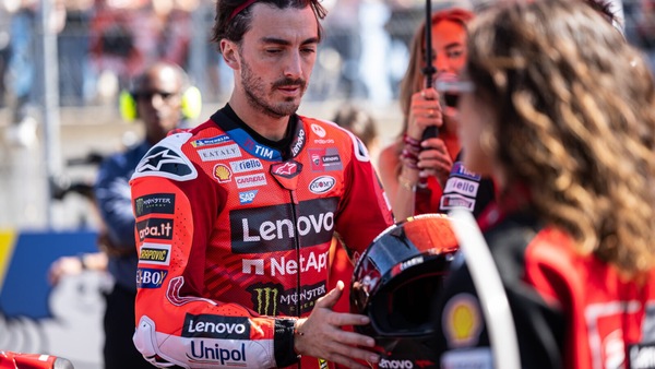 MotoGP, Bagnaia: "Da ora fino al resto della stagione non voglio toccare più nulla sulla moto"