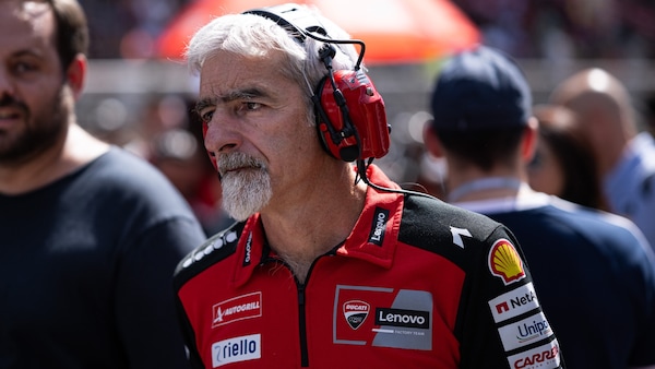 MotoGP, Dall'Igna: “Pecco? Anche io sto perdendo la pazienza, è normale che sia così”