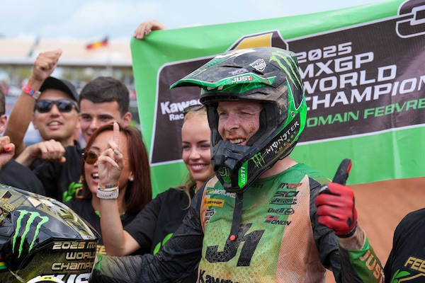 MXGP: Romain Febvre è il Campione del Mondo 2025