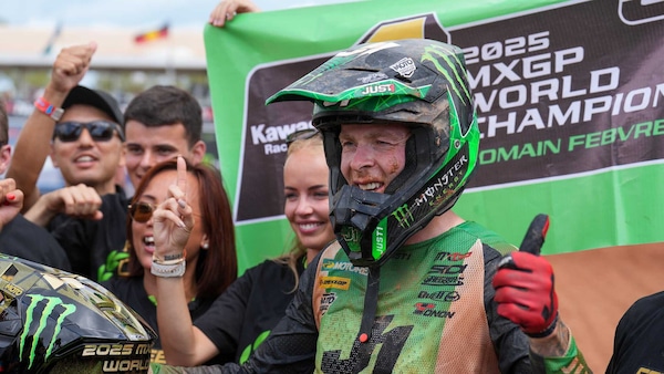 MXGP: Romain Febvre è il Campione del Mondo 2025