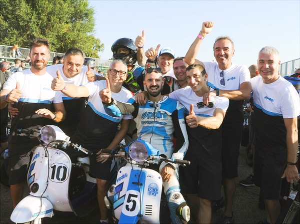 VITTORIA ASSOLUTA PER IL TEAM POLINI ALLA 500 KM VESPA ENDURANCE DI POMPOSA