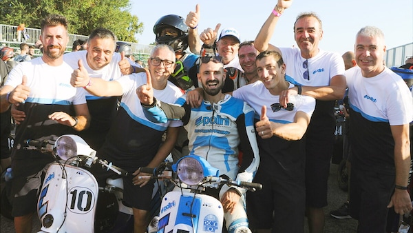 VITTORIA ASSOLUTA PER IL TEAM POLINI ALLA 500 KM VESPA ENDURANCE DI POMPOSA