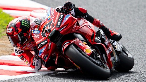 MotoGP Giappone, Bagnaia: "Primo e settimo come il 2024, ma tengo i piedi a terra"