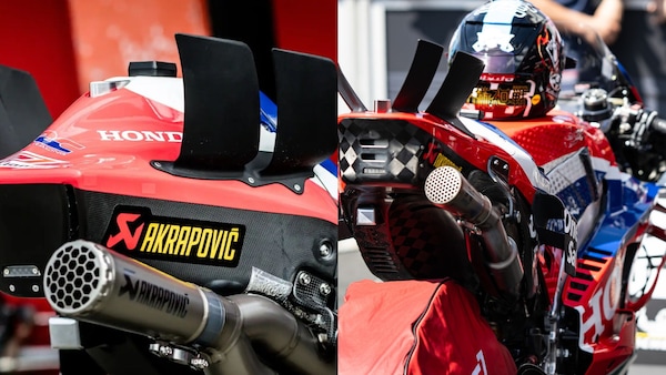 Novità MotoGP, Honda e il codone inedito a "gobba"