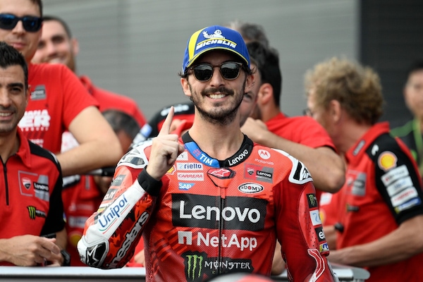 GP Giappone, Bagnaia: “Oggi ho proprio goduto, dal test di Misano mi diverto a guidare la moto”