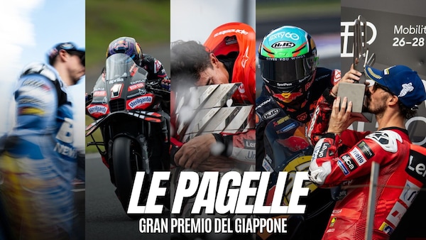 MotoGP Giappone, pagelle da 10 e lode per Bagnaia e Marquez, infortunato e bocciato Martin