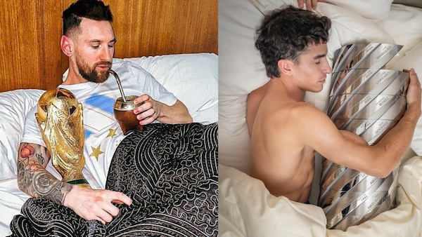 MotoGP, Marquez come Messi e non solo: il dolce risveglio con il trofeo