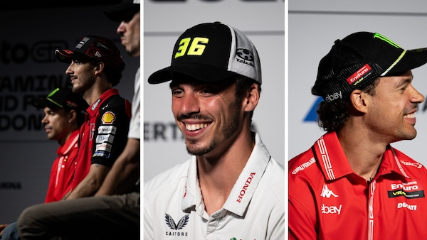 MotoGP Indonesia, tutte le foto della conferenza stampa