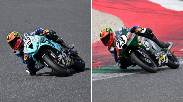CIV, l'impresa di Bartolini: sul podio in Sportbike e in Moto3 nel giro di due ore