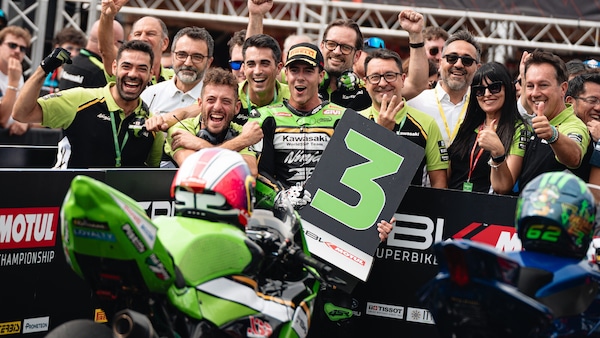 SSP, dal 25° posto al primo podio: Alcoba e la Kawasaki protagonisti all'Estoril