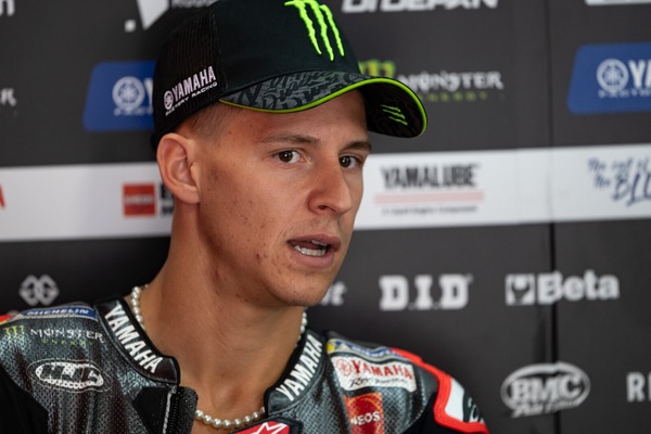 MotoGP Australia, Fabio Quartararo: "Anomalia della moto? No, ho sbagliato io oggi"